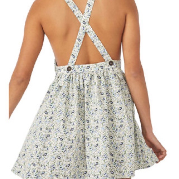 Free People Petunia smocked floral mini dress - Picture 7 of 14
